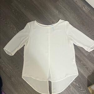 Elegant White Women's Top